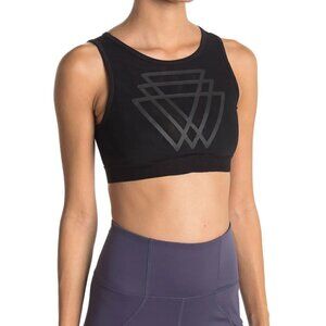 90 Degree by Reflex Triangles Crop Top Women's Sz XS